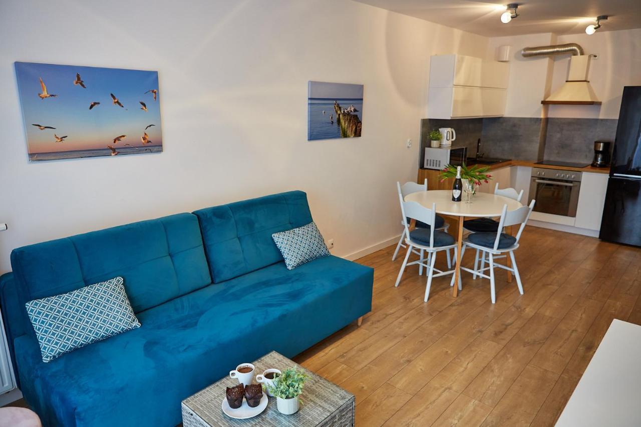 Apartamentyprzymorzu Baltycki Z Miejscem Postojowym I Ogrodkiem Kolberg Exterior foto